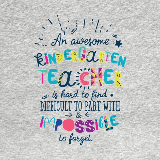 An Awesome Kindergarten Teacher Gift Idea - Impossible to forget by BetterManufaktur